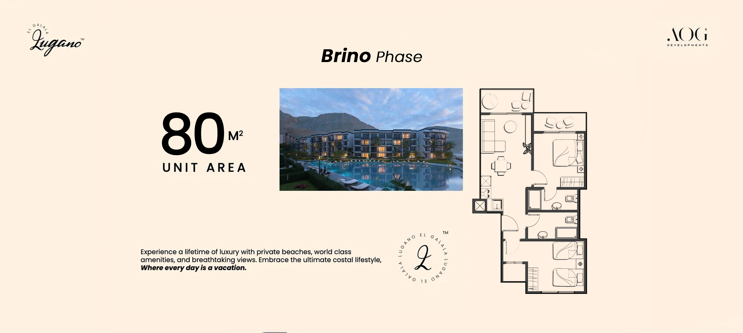 Chalet 80m
