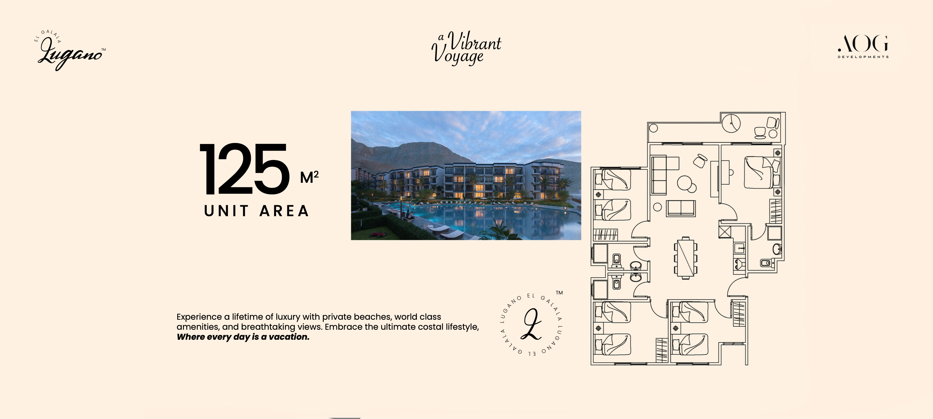 Chalet 125m